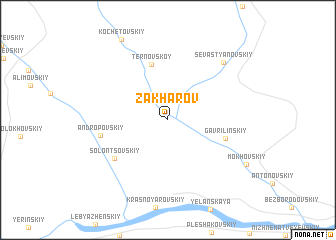 map of Zakharov