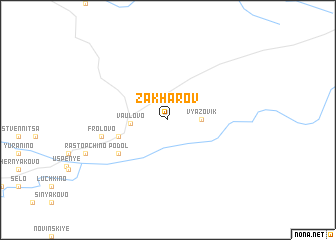 map of Zakharov