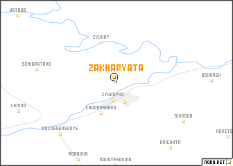 map of Zakharyata