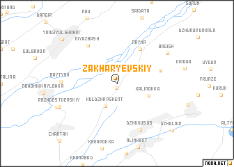 map of (( Zakharʼyevskiy ))