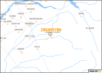 map of Zakhmīyah