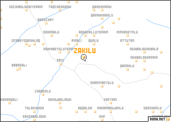 map of Z̄akīlū