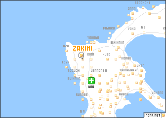 map of Zakimi