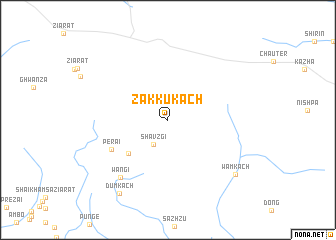 map of Zakku Kach