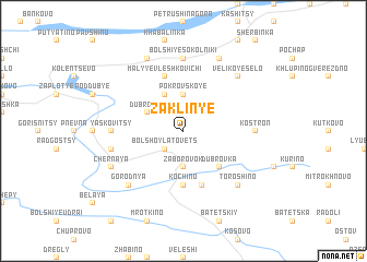 map of Zaklin\