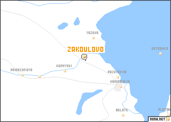 map of Zakoulovo