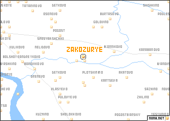 map of Zakozur\
