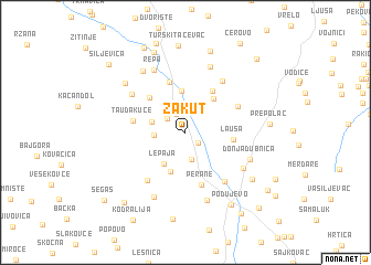 map of Zakut