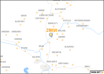 map of Zakvi