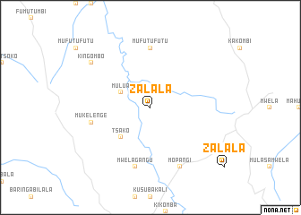 map of Zalala