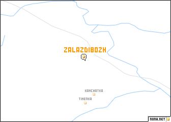 map of Zalazdibozh