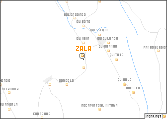 map of Zala