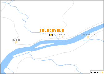 map of Zaledeyevo