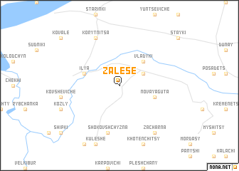 map of Zalese