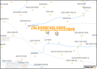 map of Zalesno-Chulkovo