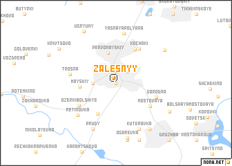 map of Zalesnyy