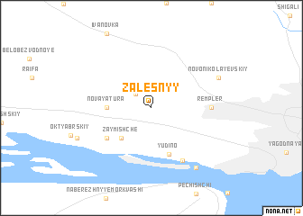 map of Zalesnyy