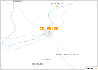 map of Zalesovo