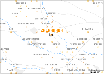 map of Zalhanaua