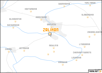 map of Zaliman