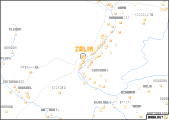 map of Zālim