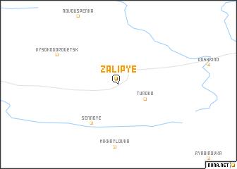 map of Zalip\