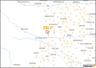 map of Zalit