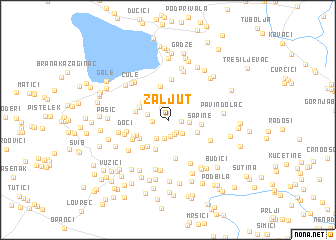 map of Zaljut