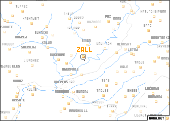 map of Zall