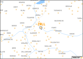 map of Zall