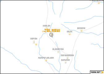 map of Z̧almāwi