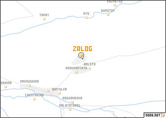 map of Zalog