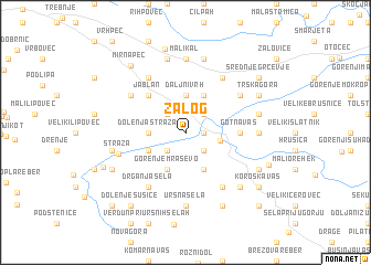 map of Zalog