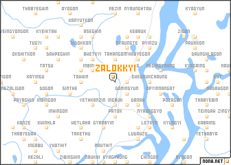map of Zalokkyi