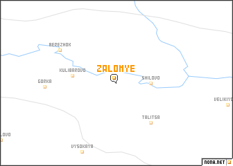 map of Zalom\