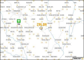 map of Zalom