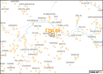 map of Zalom