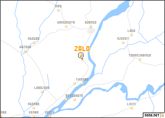 map of Zalo