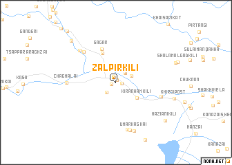 map of Zalpīr Kili