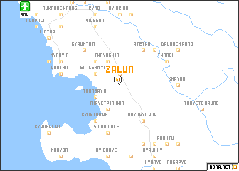 map of Zalun