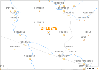 map of Zaluz\