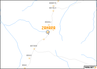 map of Zamara