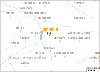 map of Zamarra