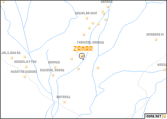 map of Zamar