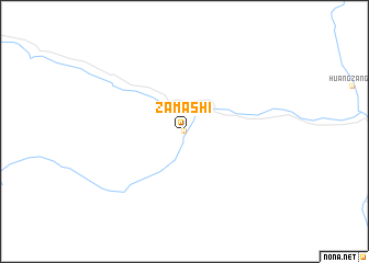 map of Zamashi