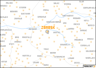 map of Zamask