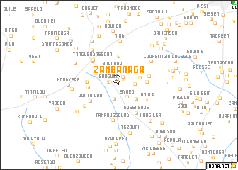 map of Zambanaga