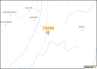 map of Zamba