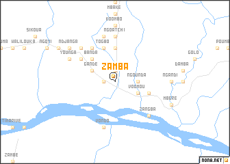 map of Zamba