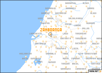 map of Zamboanga